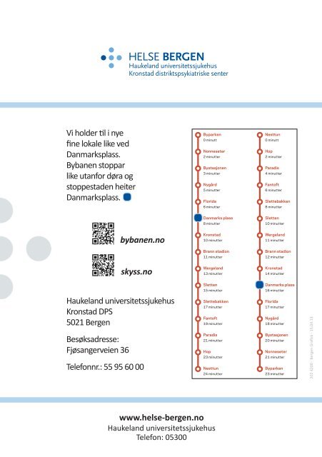 Kronstad DPS - Helse Bergen