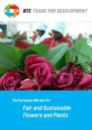 The European Market for Fair and Sustainable Flowers and Plants