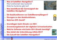 Was ist Satelliten-Navigation? Wie funktioniert das System? Welche ...