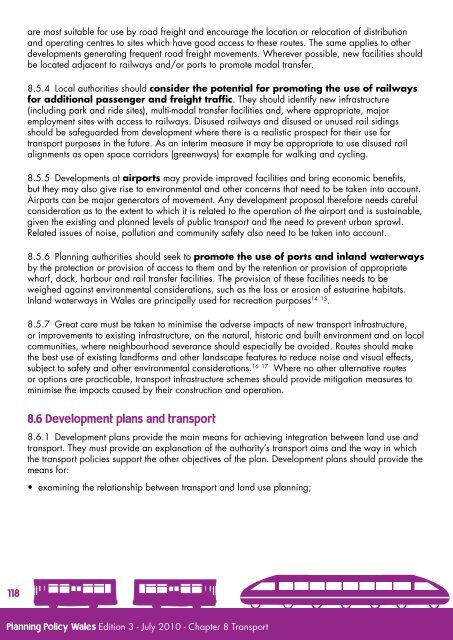 Planning Policy Wales - Brecon Beacons National Park