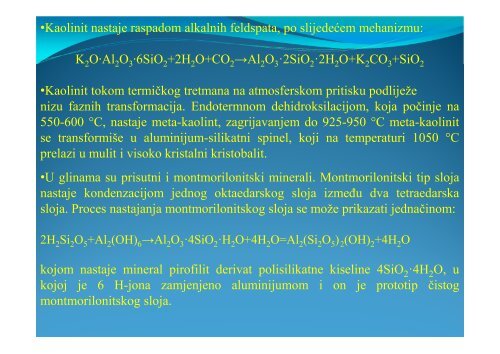 ispitivanje kvaliteta gline i moguÄnosti njene eksploatacije sa lokaliteta