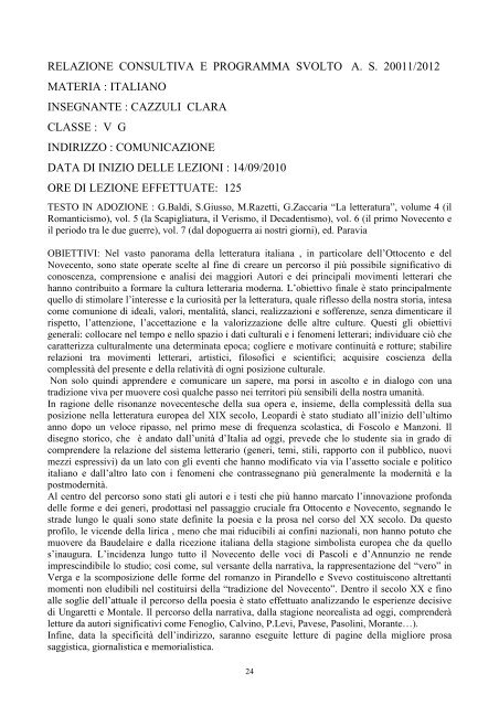 Documento 15 maggio 2011_12 5 G - liceo della rovere