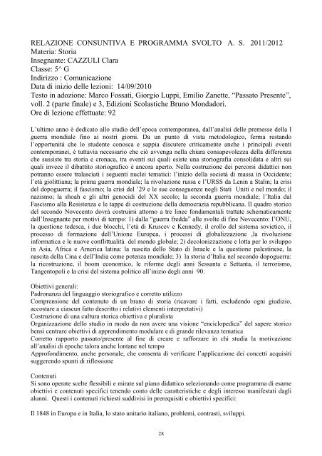 Documento 15 maggio 2011_12 5 G - liceo della rovere