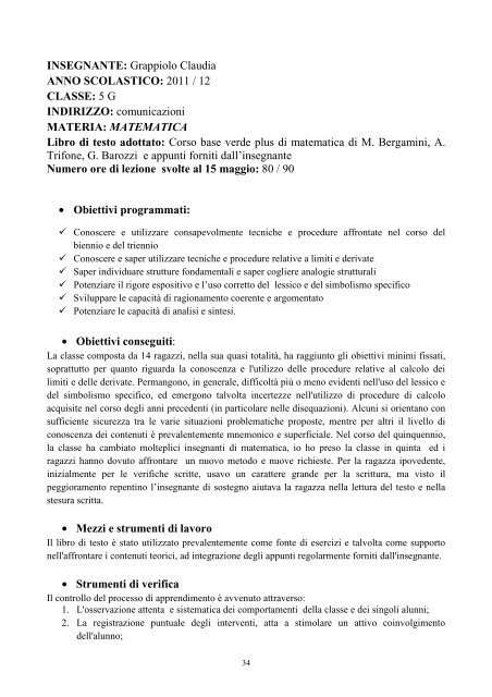 Documento 15 maggio 2011_12 5 G - liceo della rovere