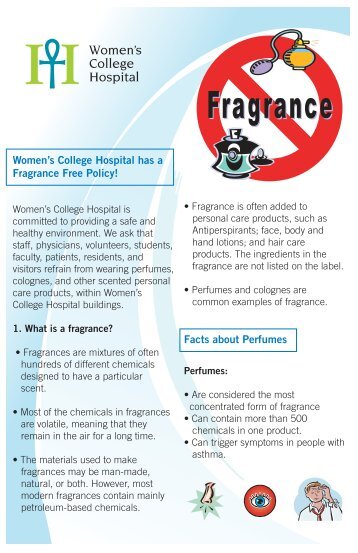 Facts about Perfumes Women's College Hospital has a Fragrance ...
