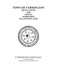 Zoning Regulations - Town of Farmington