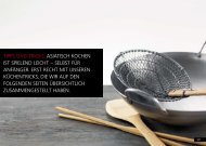 TIPPS UND TRICKS: ASIATISCH KOCHEN IST ... - Betty Bossi