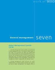 Global Management System - WHO SEAR Digital Repository