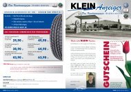 GUTSCHEIN - Autohaus Hermann Klein GmbH & Co. KG