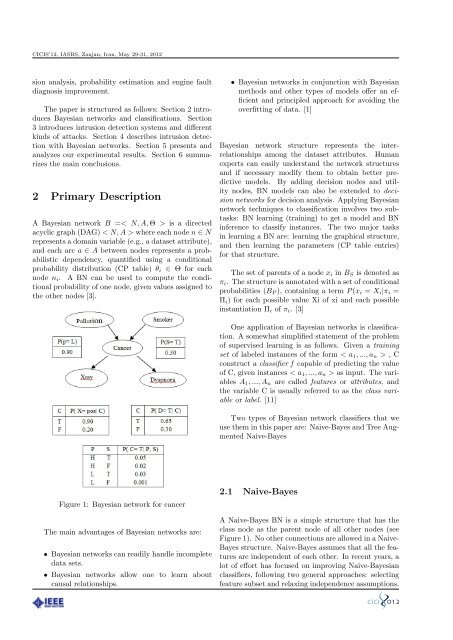 Network Intrusion Detection Using Tree Augmented Naive-Bayes