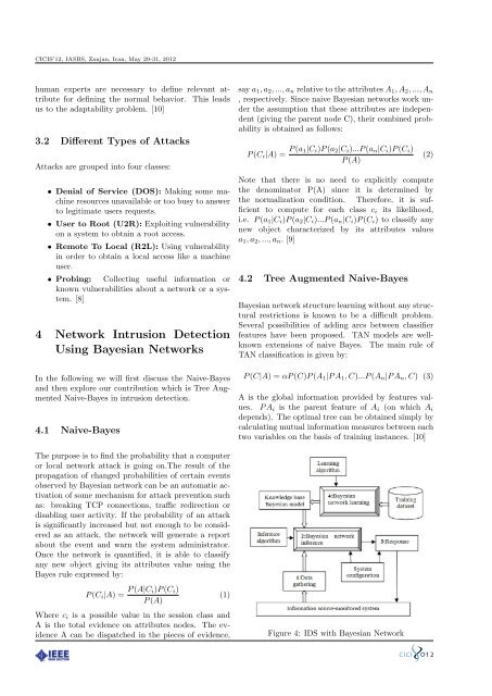 Network Intrusion Detection Using Tree Augmented Naive-Bayes