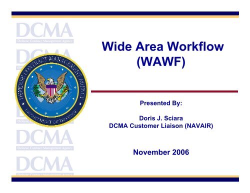 Wide Area Workflow (WAWF) - NAVAIR