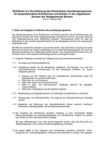 Dokument in DRUCKA~1 - Die Senatorin für Bildung und ...