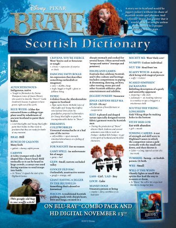 Scottish Dictionary