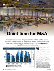 Aerospace & defence M&A report - Grant Thornton