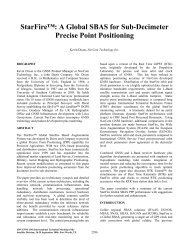 A Global SBAS for Sub-Decimeter Precise Point Positioning - gdgps