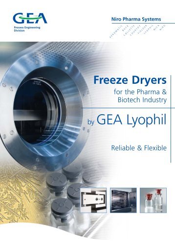 Freeze Dryers - GEA Pharma Systems