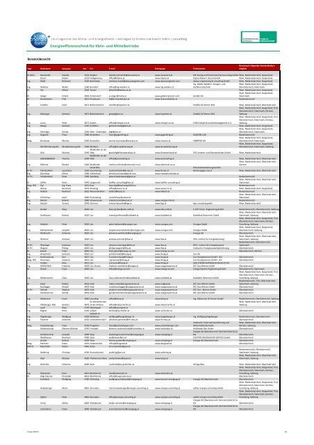 Energieeffizienzscheck fÃ¼r Klein- und Mittelbetriebe