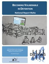 Becoming Vulnerable in Detention - Jesuits in Malta