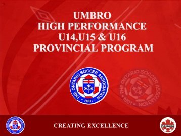 Provincial Player Presentation (PDF Format) - Ontario Soccer ...
