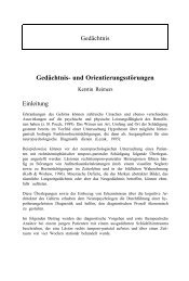 Alltagsorientiertes Gedächtnistraining