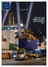 PORT OF TYNE ANNUAL REPORT AND ACCOUNTS 2011