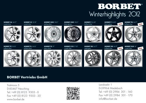 Winterhighlights 2012 - Borbet