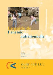 l'anémie nutritionnelle - Sight and Life