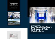 Eco-Friendly Bus Wash, Truck Wash & Train Wash Systems