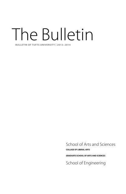 2013â2014 The Bulletin - USS at Tufts - Tufts University