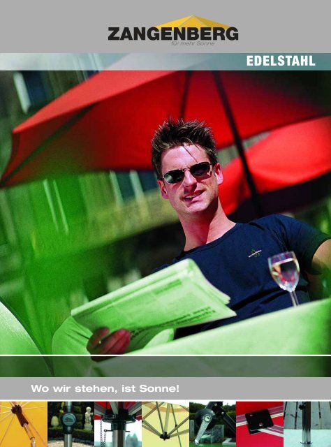 Katalog Zangenberg Sonnenschirme 2010 - Brasil Wellness-World