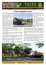 August 2013 Edition - Fifth Battalion Royal Australian Regiment