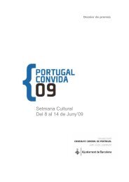 Setmana Cultural Del 8 al 14 de Juny'09 - Portugal Convida