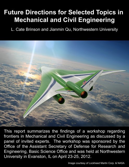 Future Directions for Selected Topics in Mechanical and Civil ...