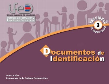 Documentos de IdentificaciÃ³n - Tribunal Supremo de Elecciones