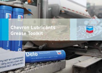 Chevron Lubricants Grease Toolkit - CBS Parts Ltd.