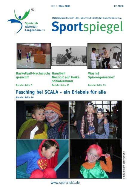 Fasching bei SCALA - ein Erlebnis für alle - SC Alstertal Langenhorn