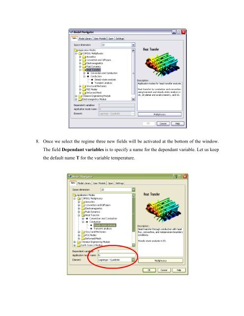 COMSOL Multiphysics (formerly FEMLAB) is a finite element ...