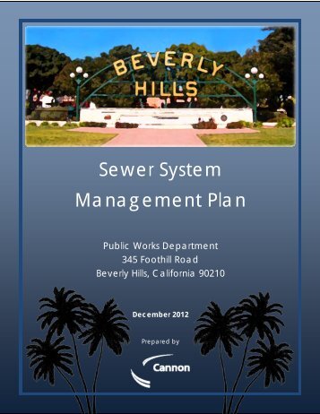 Sewer System Management Plan 12-2012 - the City of Beverly Hills