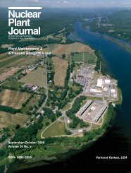 Nuclear Plant Journal - Digital Versions