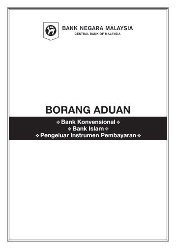 Muat turun borang aduan BNM - InsuranceInfo