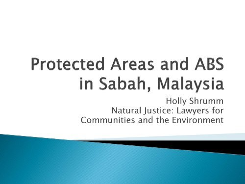 Protected Areas and ABS in Sabah, Malaysia - IUCN Portals