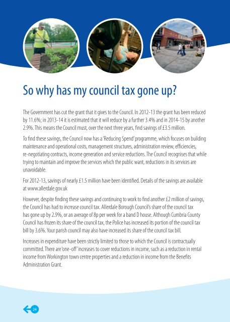 Council Tax Summary 2012-13 in PDF format - Allerdale Borough ...