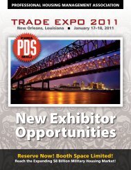 TRADE EXPO 2011 - Join PHMA!