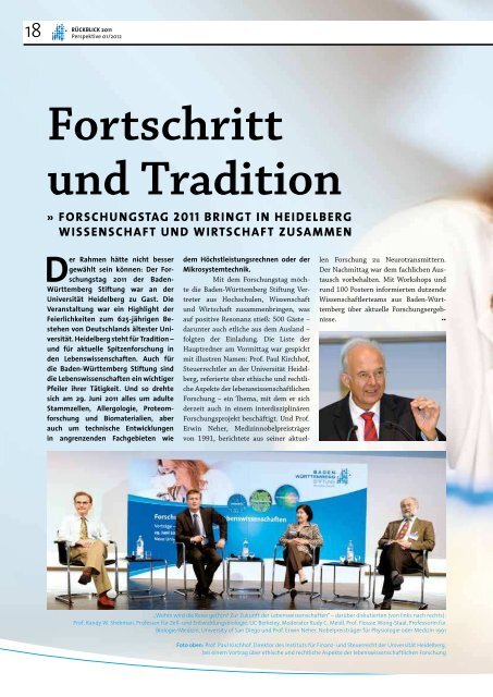Ein Land feiert Jubiläum - Baden-Württemberg Stiftung