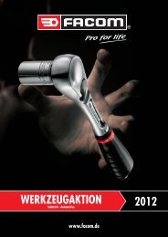 2012 WERKZEUGAKTION - Facom