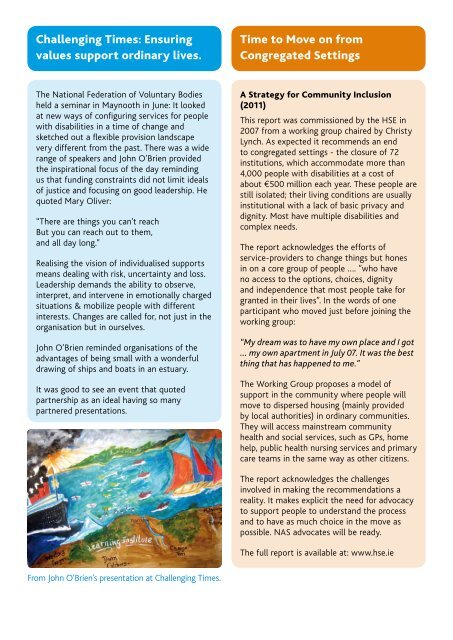Speaking up for Advocacy - Issue 15 October 2011 (pdf) - Citizens ...