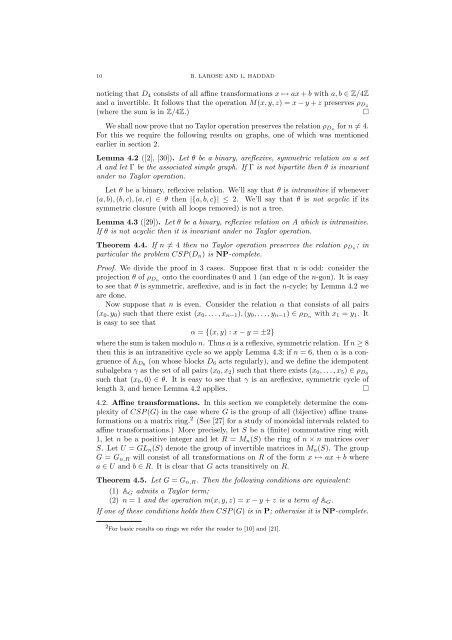 COLOURINGS OF HYPERGRAPHS, PERMUTATION GROUPS ...