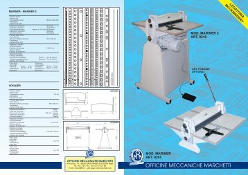 OFFICINE MECCANICHE MARCHETTI - Omm Marchetti