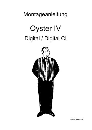 Oyster Digital Montageanleitung - Caravan-Krokor